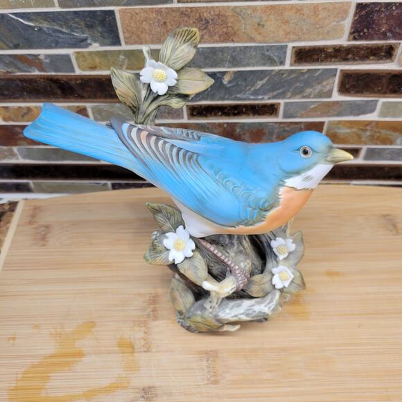 Vintage Homco Blue Bird Figurine, Masterpiece 1984 - Picture 2 of 5